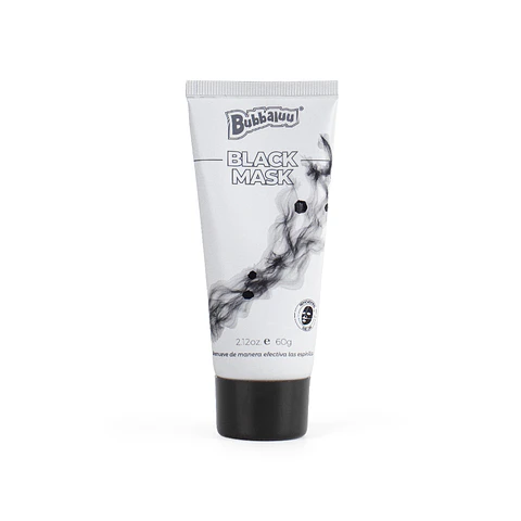 Mascarilla Negra Black Mask Bubbaluu 60 g