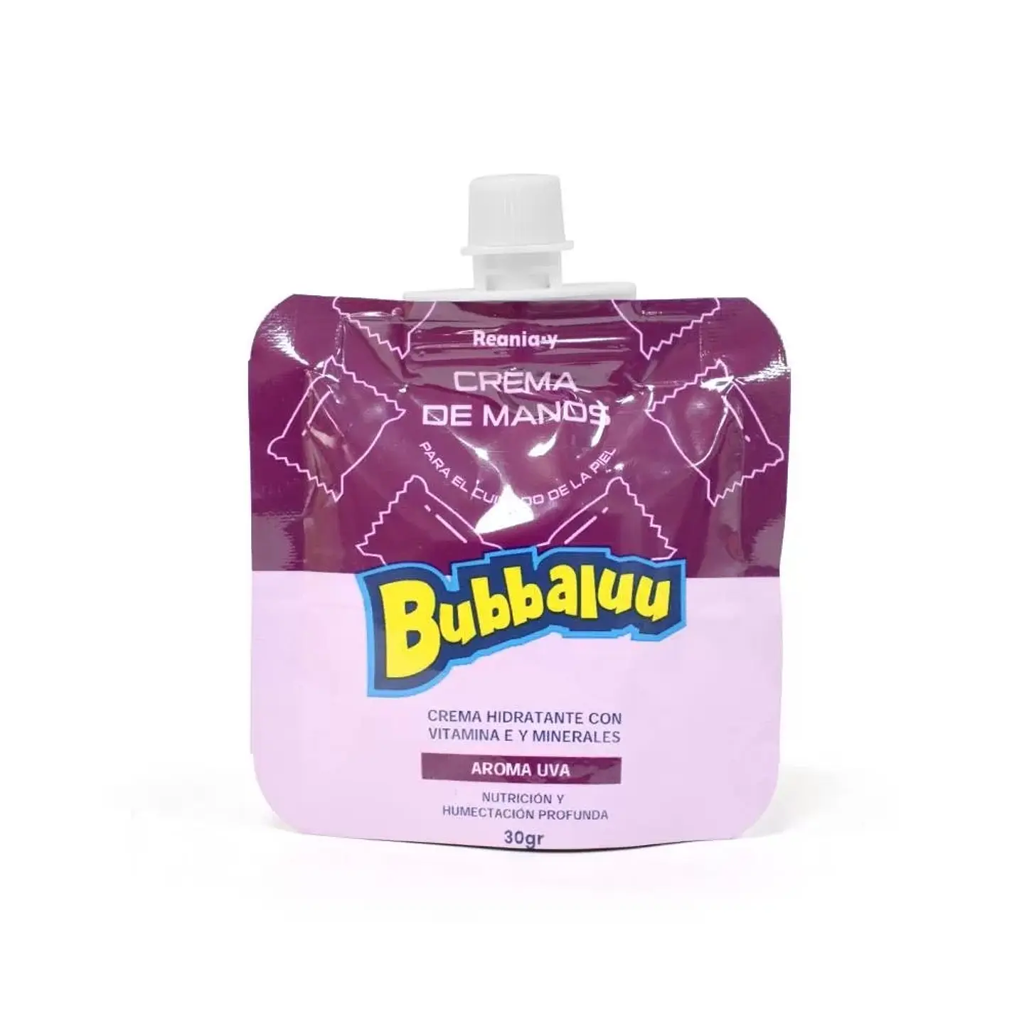 Crema de Manos Bubbaluu con Vitamina E y Minerales 30 g 💕✨ 2