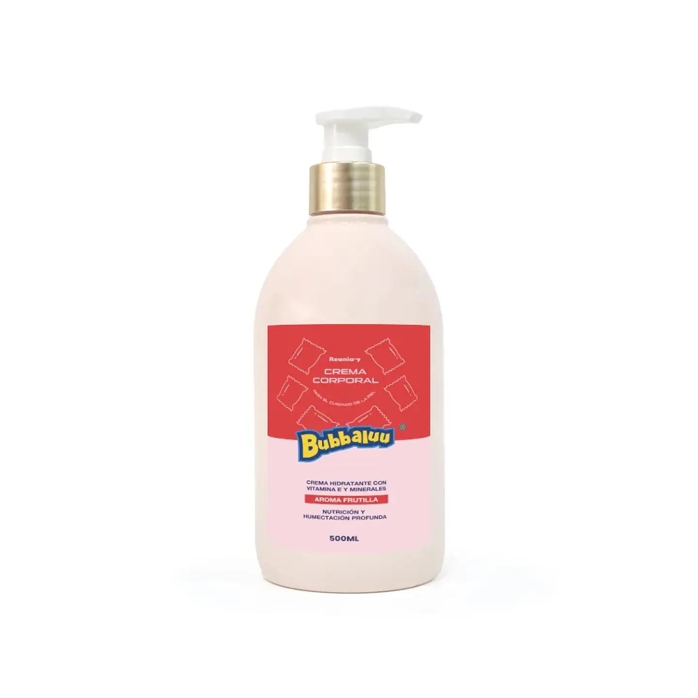 Crema Corporal Hidratante Bubbaluu con Vitamina E y Minerales 500 ml 💕✨ 2