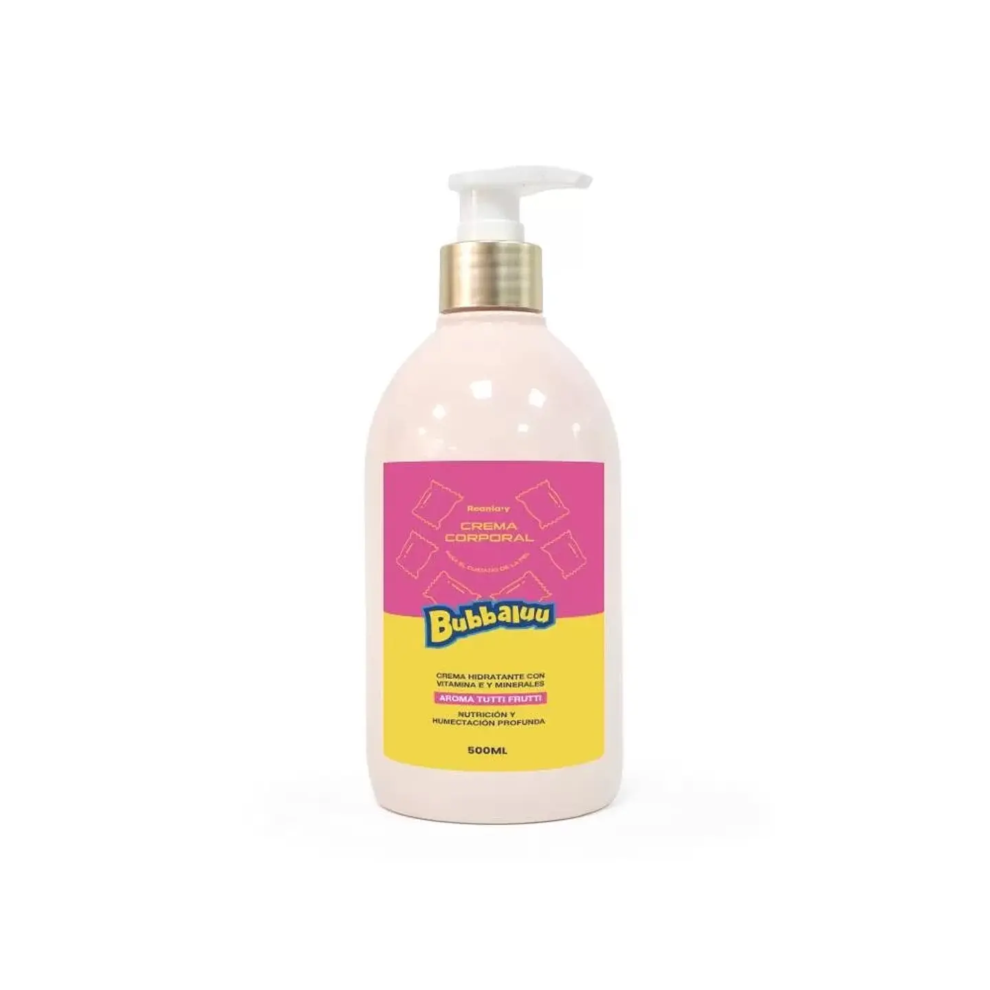 Crema Corporal Hidratante Bubbaluu con Vitamina E y Minerales 500 ml 💕✨ 3