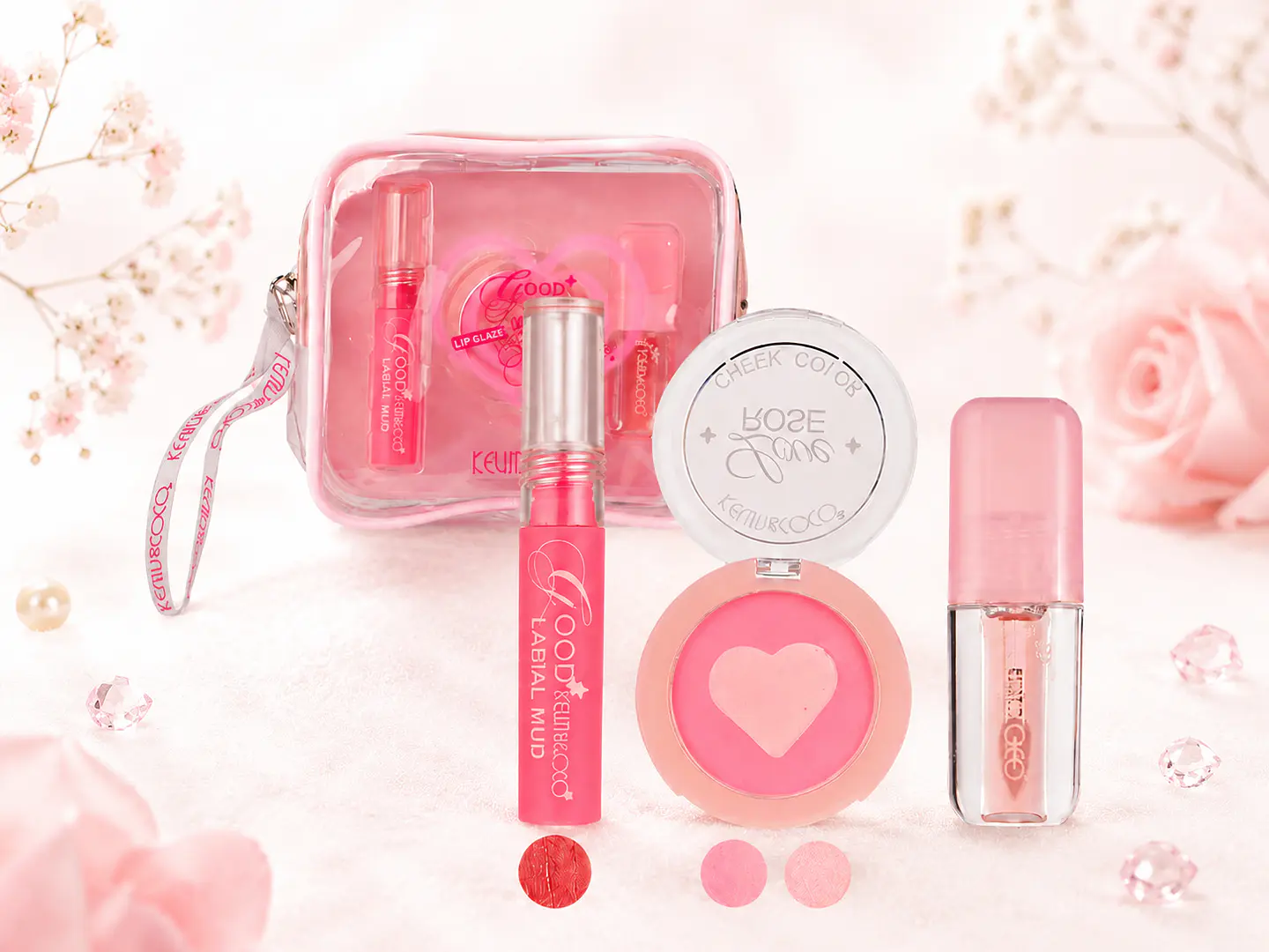 Set de Maquillaje Kevin & Coco con Neceser  1