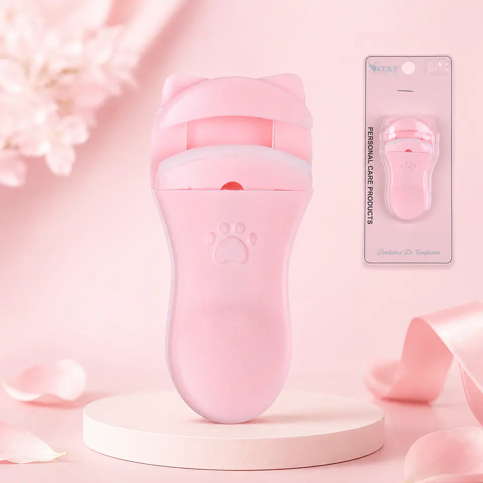 Rizador de Pestañas Compacto Gatito Kawaii 1