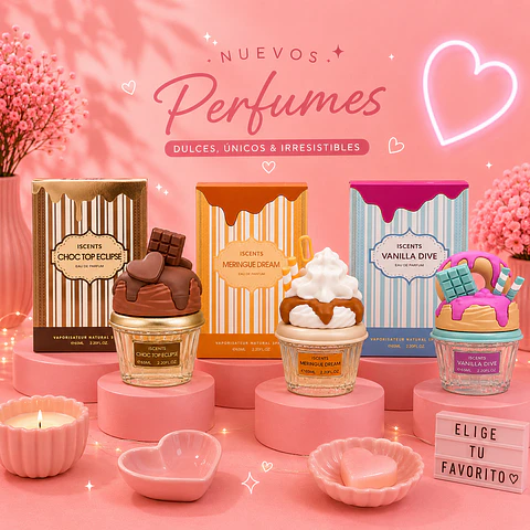 Perfume Gourmand ISCENTS 65 ml – Colección Dulce