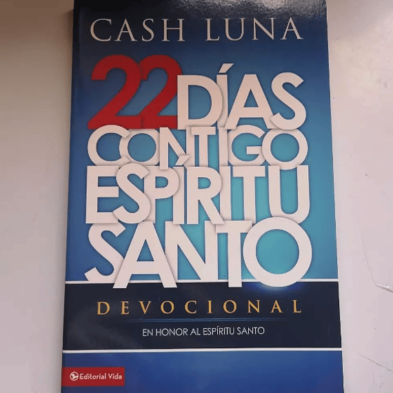 22 Dias Contigo Espiritu Santo