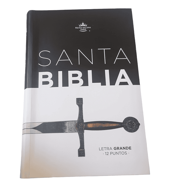 Biblia 1960 Separación de Libros Diseño de Espada