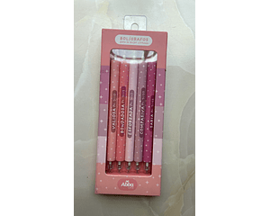 Bolígrafos mujer virtuosa