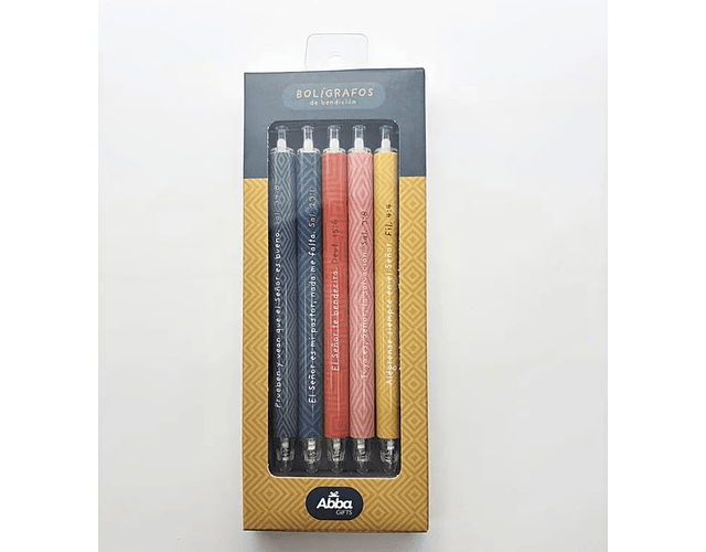 Bolígrafos de bendición 