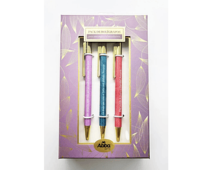 Bolígrafos una mujer extraordinaria 