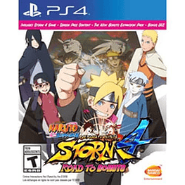 BORUTO ULTIMATE NINJA STORM 4 PS4