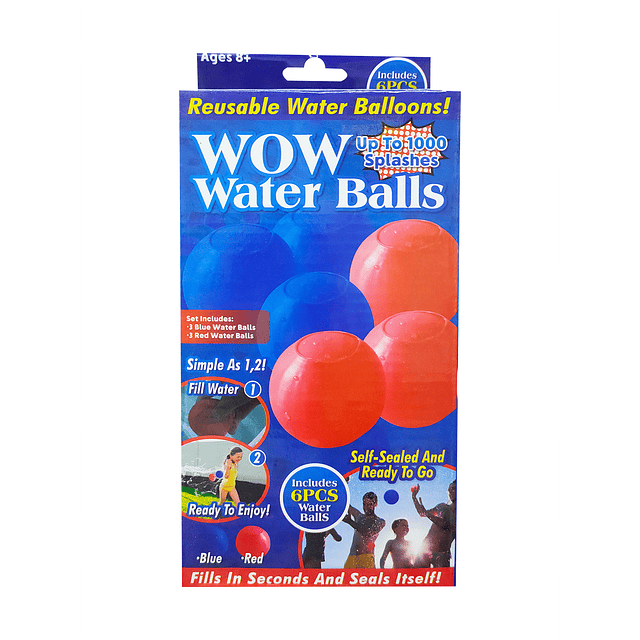 juguete agua pelota reutlizable
