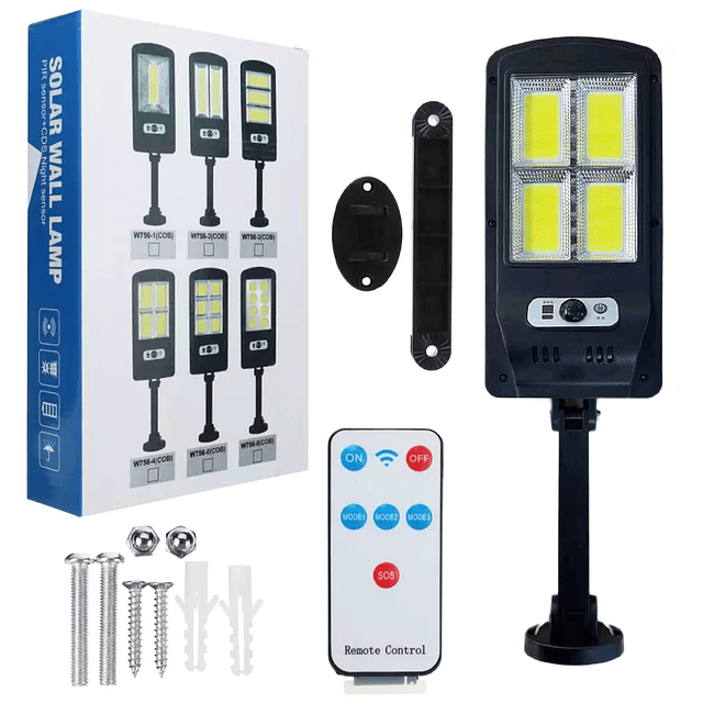 Luz Solar COB para exteriores,(mayor desde 3 unid)