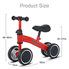 juguete mini bicicleta equilibrio para niños