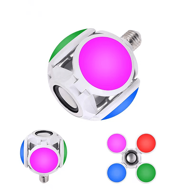 luz RGB con bluetooth diseño pelota,(mayor desde 3 unid)