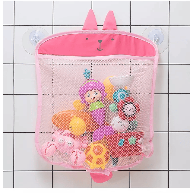 Bolsa Malla Porta Juguetes De Baño