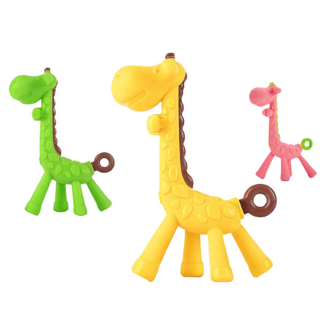 mordedor diseño jirafa para bebé