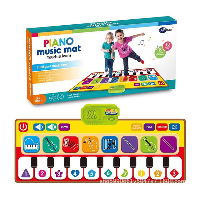 alfombrilla piano musicales de niños