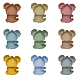 Platos de silicona para bebé diseño coala