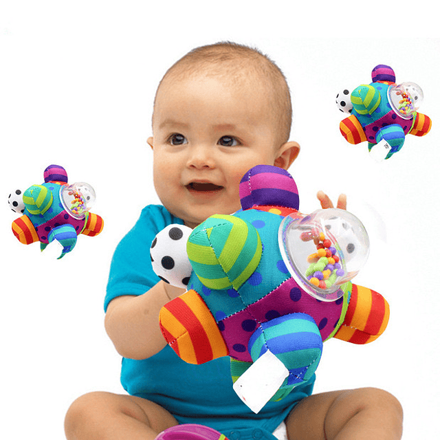juguete sonajero pelota para bebé