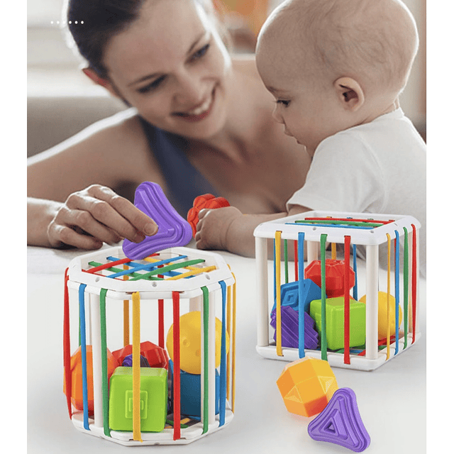 juguete cubo rompecabezas para bebé