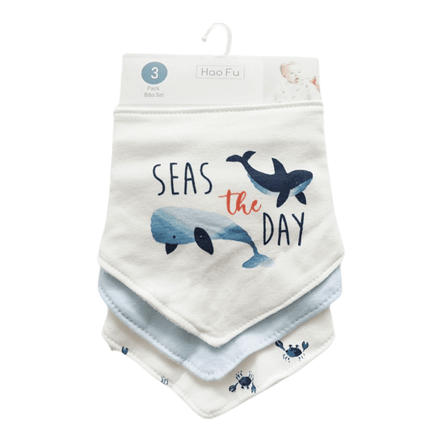 pack*3 PCS babero bandana para bebé