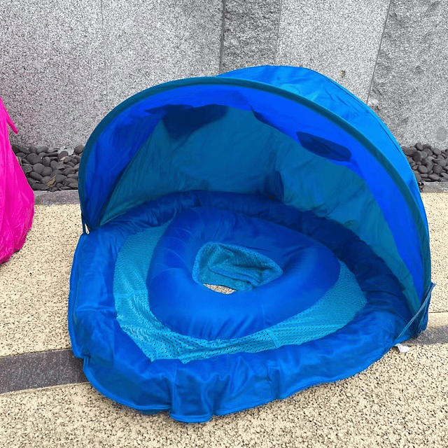 Flotador inflable diseño tiburón para niños