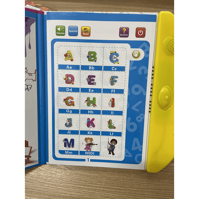 Libro aprendizaje sonidos inglés y español