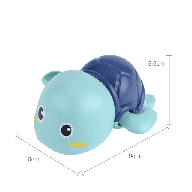 juguete baño diseño tortuga para bebé