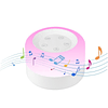 Maquina ruido blanco con luz de colores para bebé