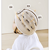 casco antigolpes con diseño León para bebé