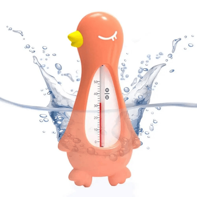 termómetro agua de ducha diseño pato