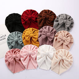 gorro turbante para niñas