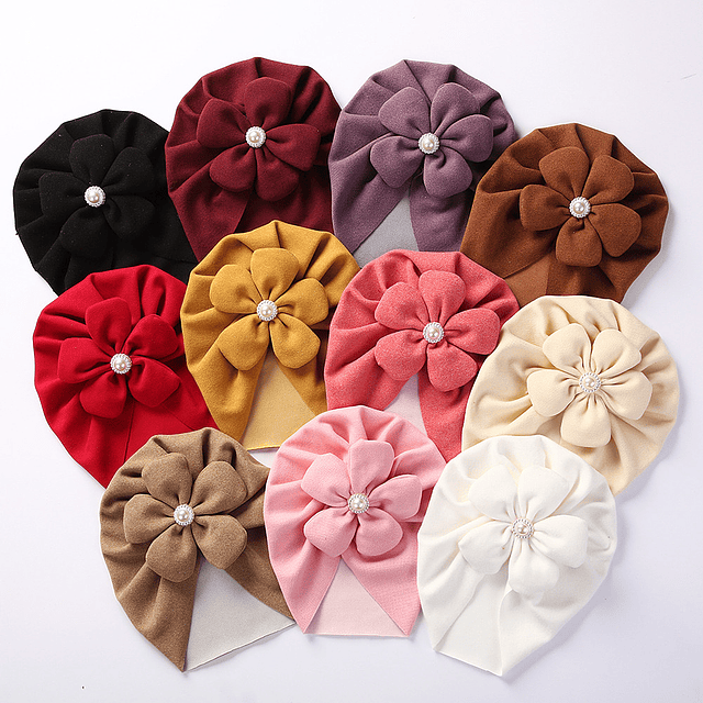 gorro turbante para niñas