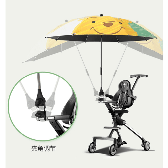 Sombrilla Con Dibujos Para Coche Bebé 