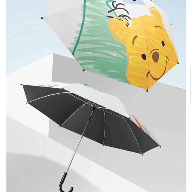 Sombrilla Con Dibujos Para Coche Bebé 