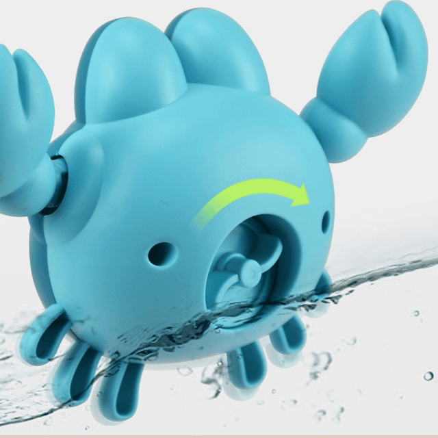 Juguete Agua Baño Diseño Cangrejo 