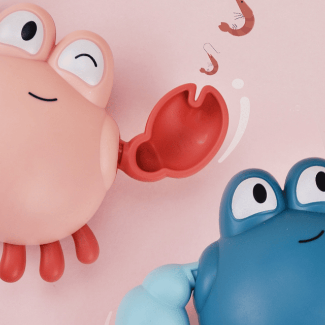 Juguete Agua Baño Diseño Cangrejo 