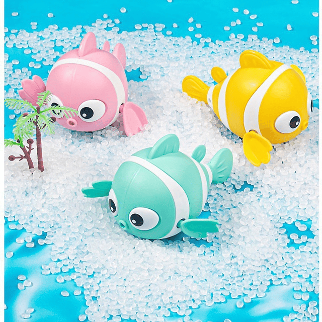 Juguete Agua Baño Diseño Pez Payaso 