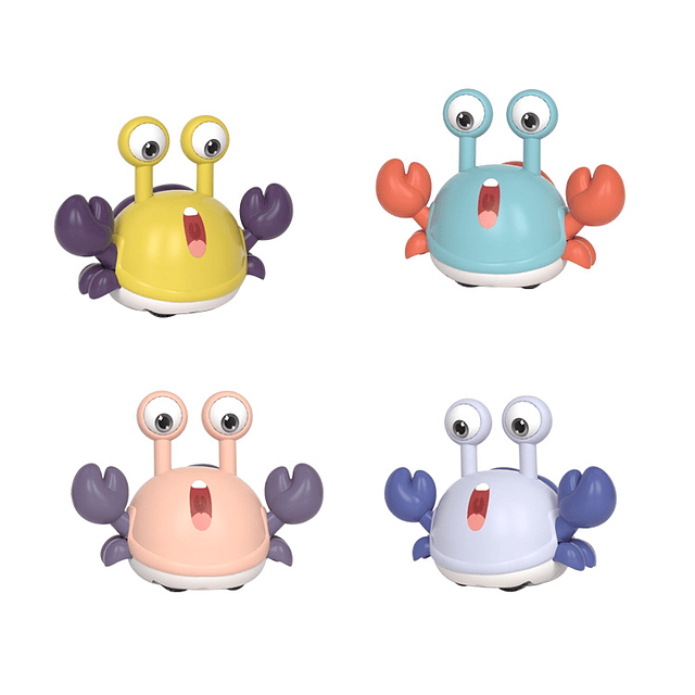 Juguete Carrito Diseño Cangrejo de Ojos Grandes