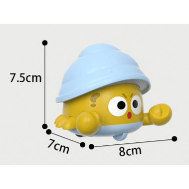 Juguete Carrito Diseño Cangrejo Ermitaño