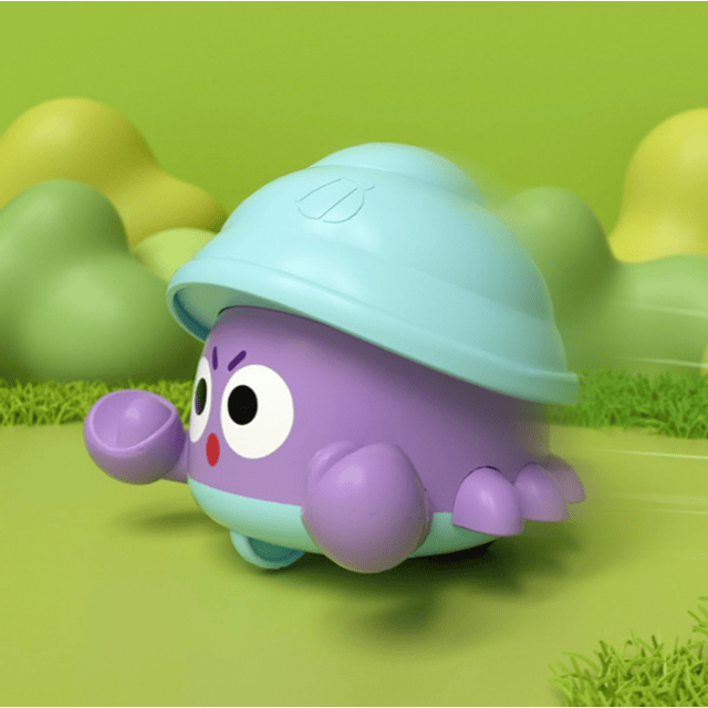 Juguete Carrito Diseño Cangrejo Ermitaño