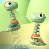 Juguete Agua Baño Ducha Diseño Dinosaurio 