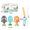 Set Juguete de Pescar Agua Baño Ducha 