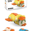Juguete Pato Divertido Giratorio Con Sonidos y Luz