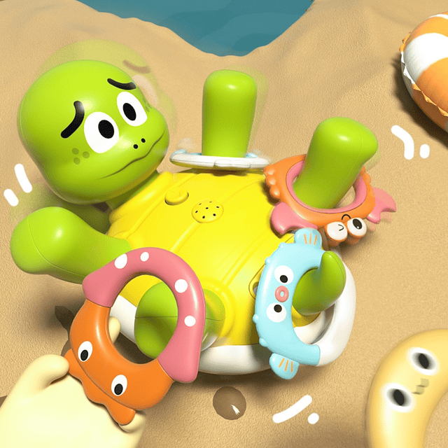 Juguete Agua Baño Ducha Diseño Tortuga Recargable 