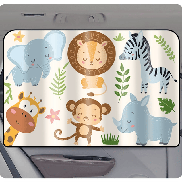 Cortina Con Imán de Auto Para Niños 