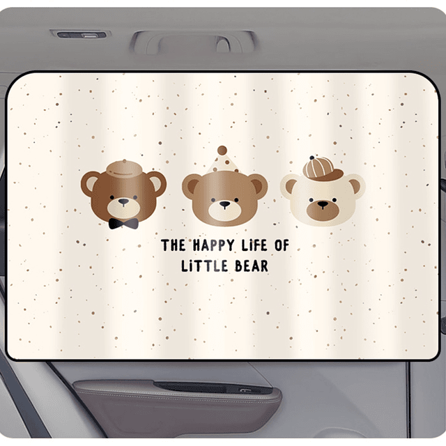 Cortina Con Imán de Auto Para Niños 