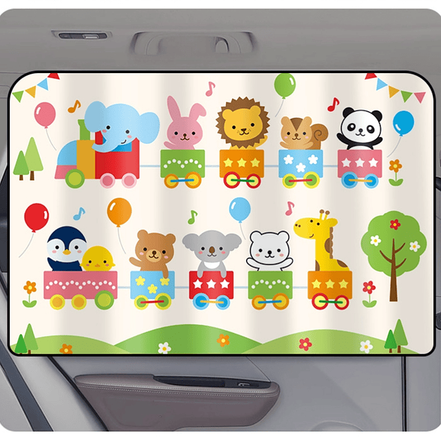 Cortina Con Imán de Auto Para Niños 