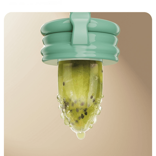 Chupete Fruta Con Cajita de Almacenamiento 