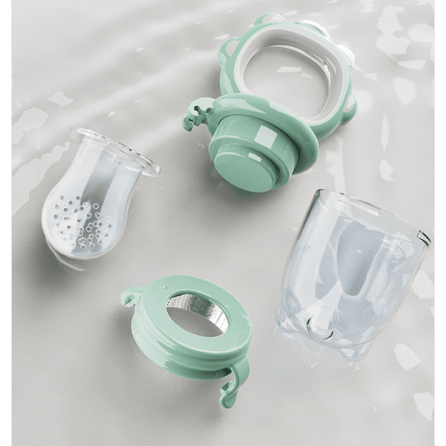 Chupete Fruta Con Cajita de Almacenamiento 