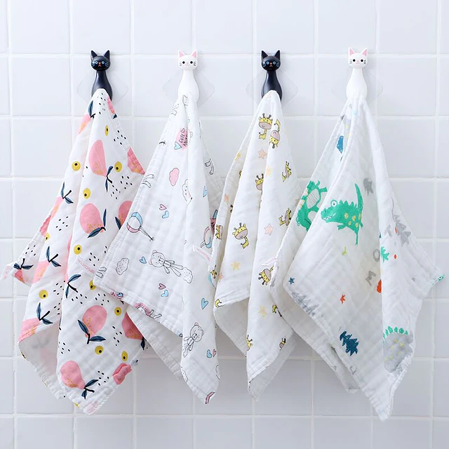 Pack*3 Toallas Tutos Muselina Tamaño 30cm*70cm